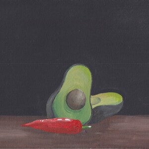 Spicy Avo Painting (Print)