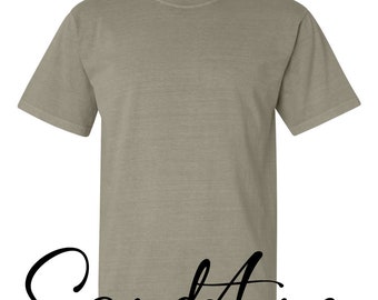 Blank Comfort Colors T-Shirt: Garment-Dyed Ring-Spun Cotton
