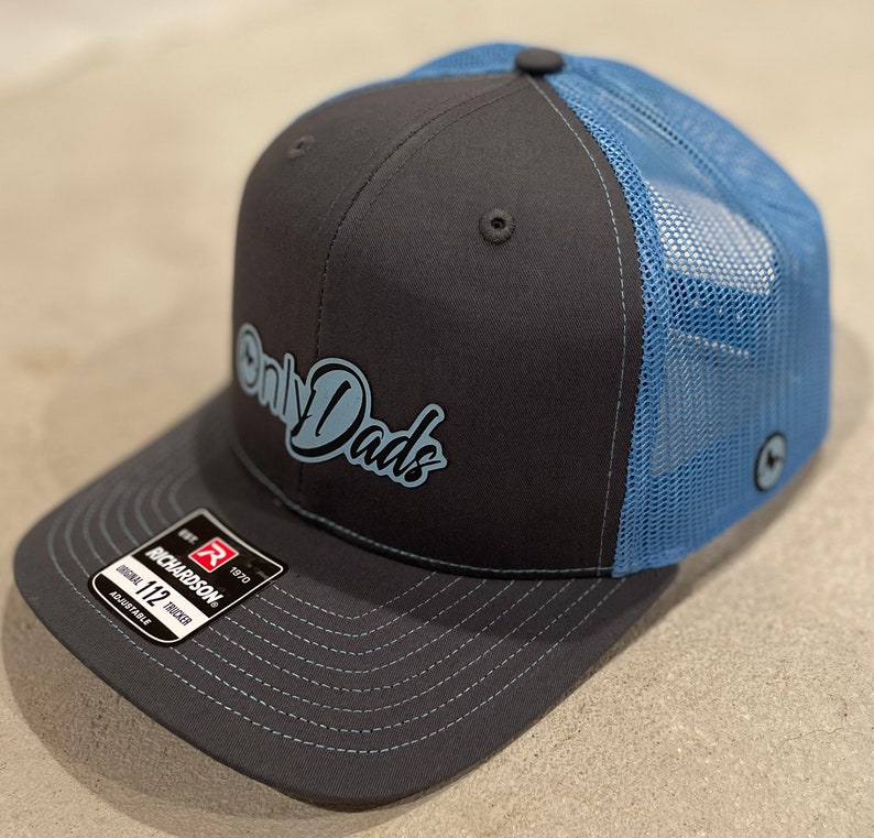 Only Dad's Dad Bod Side Logo Hat Gift for Dad New Dad's Christmas Gift Leather Patch Hat