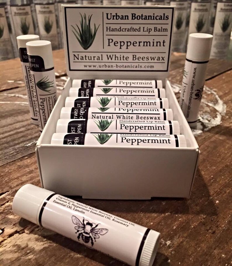 50250 Custom Printed Lip Balm Labels Etsy Canada