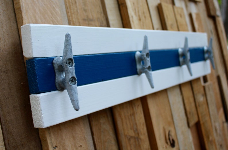 Boat Cleat Coat Rack Nautical Towel Rack Hat Rack Book Bag Etsy
