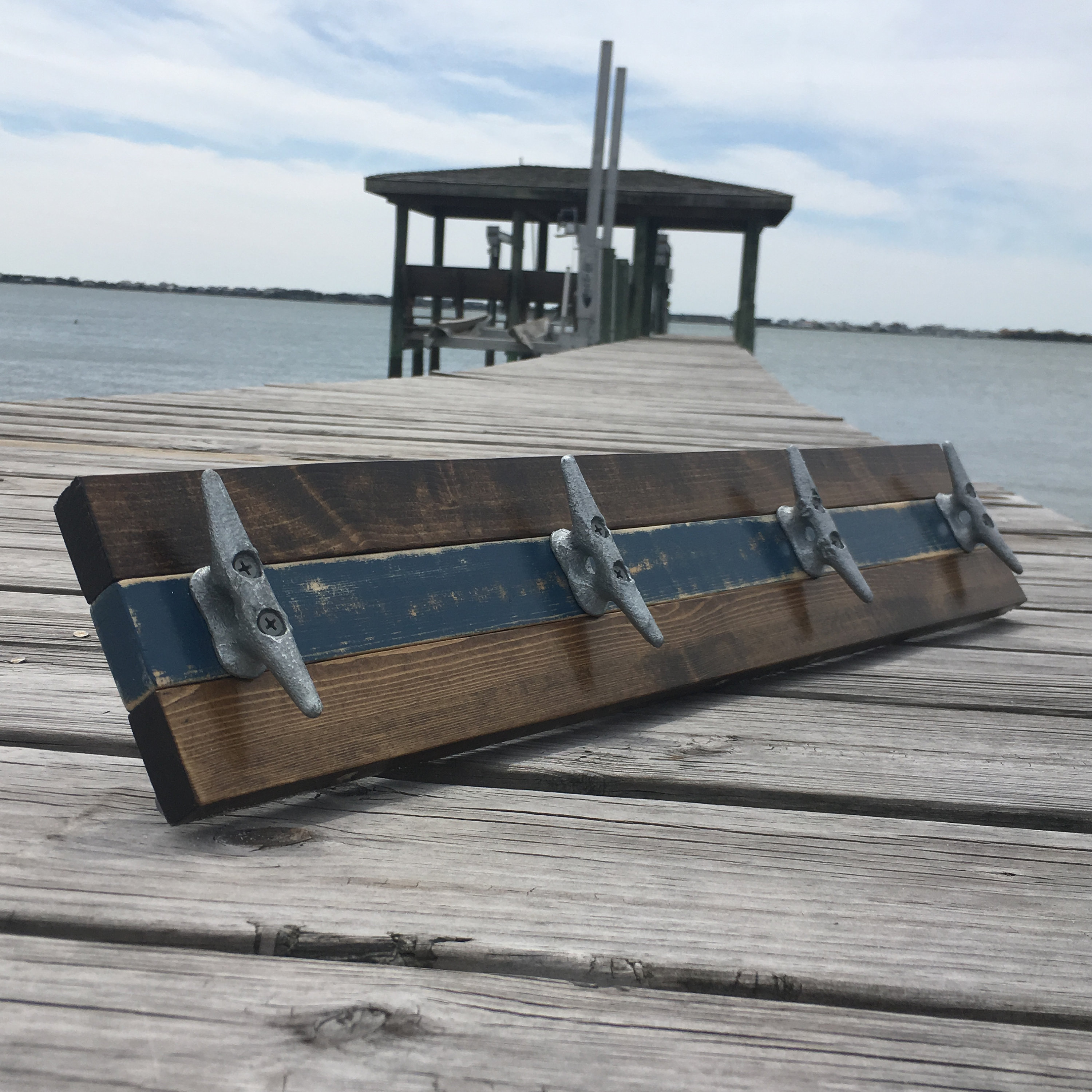 Coastal Towel Rack - Nautical Storage Solution – Beach Dweller