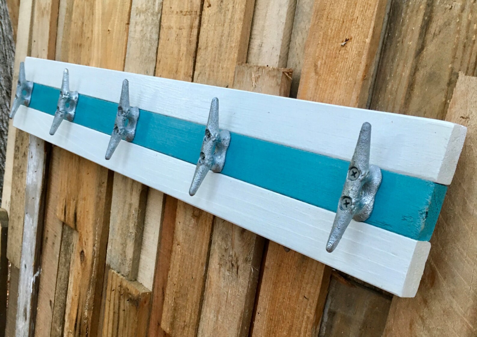 Boat Cleat Coat Rack Nautical Towel Rack Hat Rack Book Bag Etsy