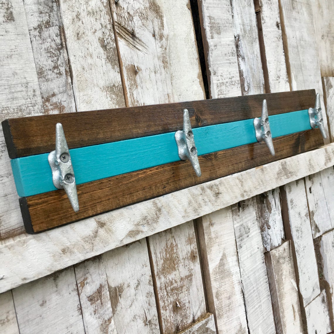 Boat Cleat Coat Rack Nautical Towel Rack Hat Rack Book Bag Etsy