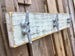 Boat Cleat Coat Rack, Nautical, Towel Rack, Book Bag Rack, Hat Rack, Key Rack, Distressed White over Gray