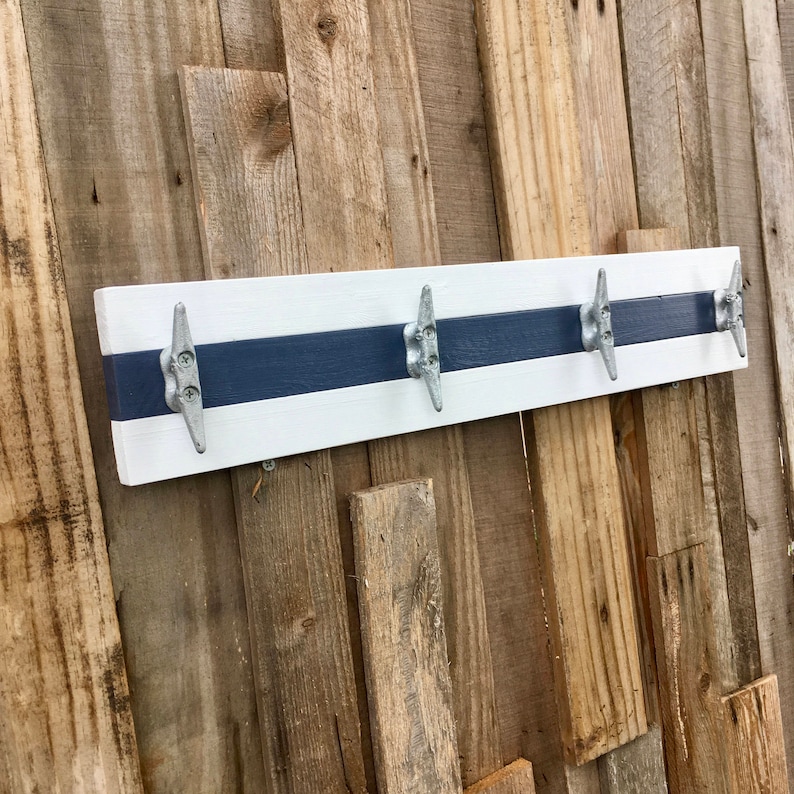 Boat Cleat Coat Rack Nautical Towel Rack Hat Rack Book Bag Etsy