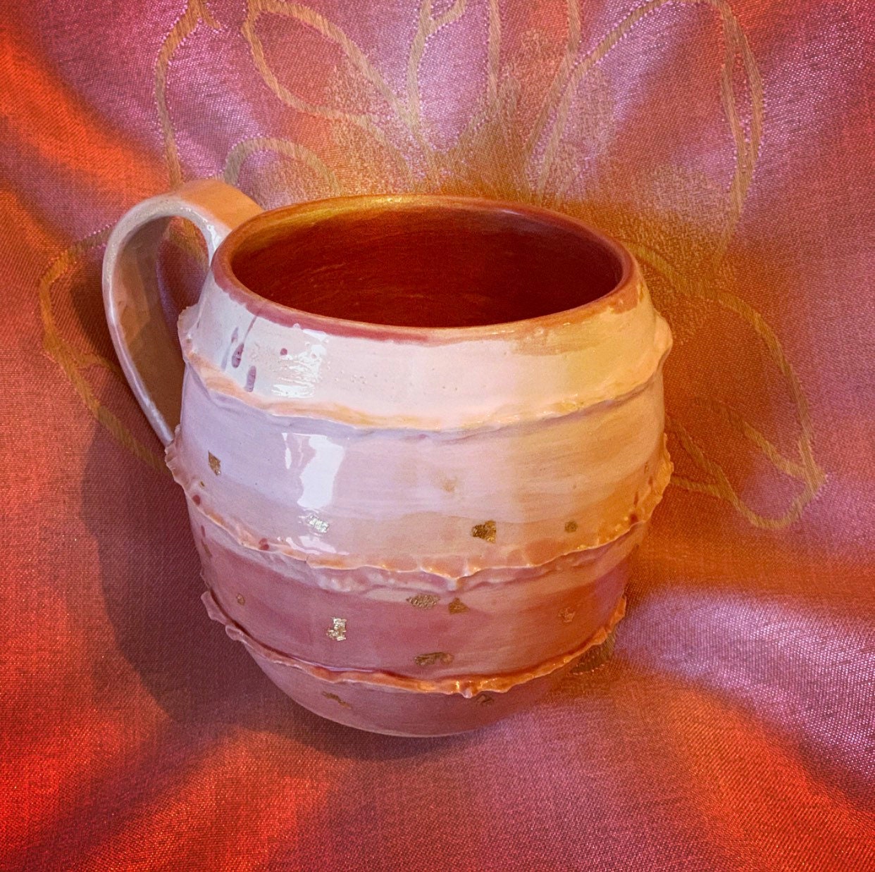 Handmade Ceramics Ombre Mug With Stardust. Etsy