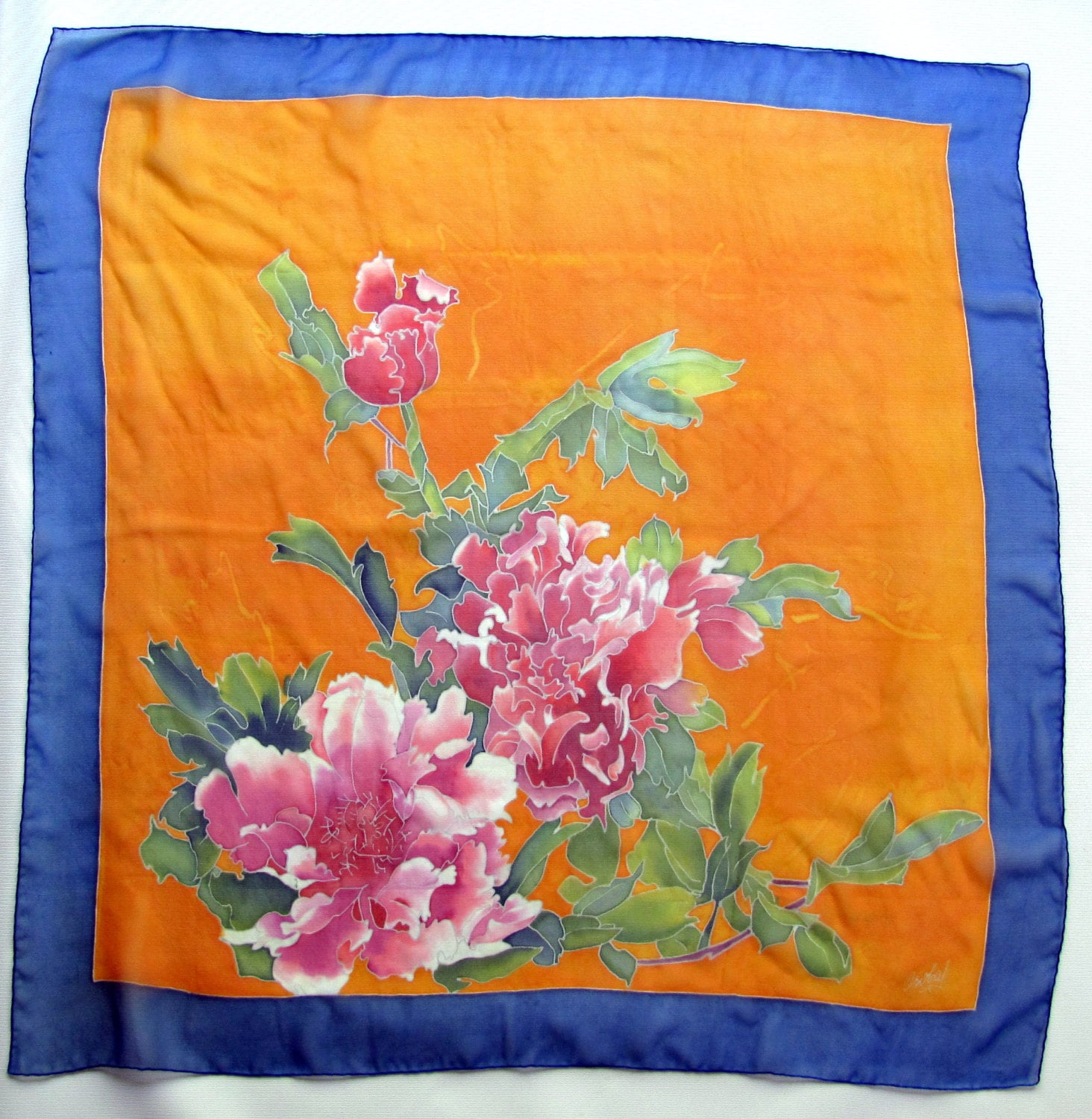 D*在様 apolina peony headscarf picnic chec apolina peony headscarf picnic check