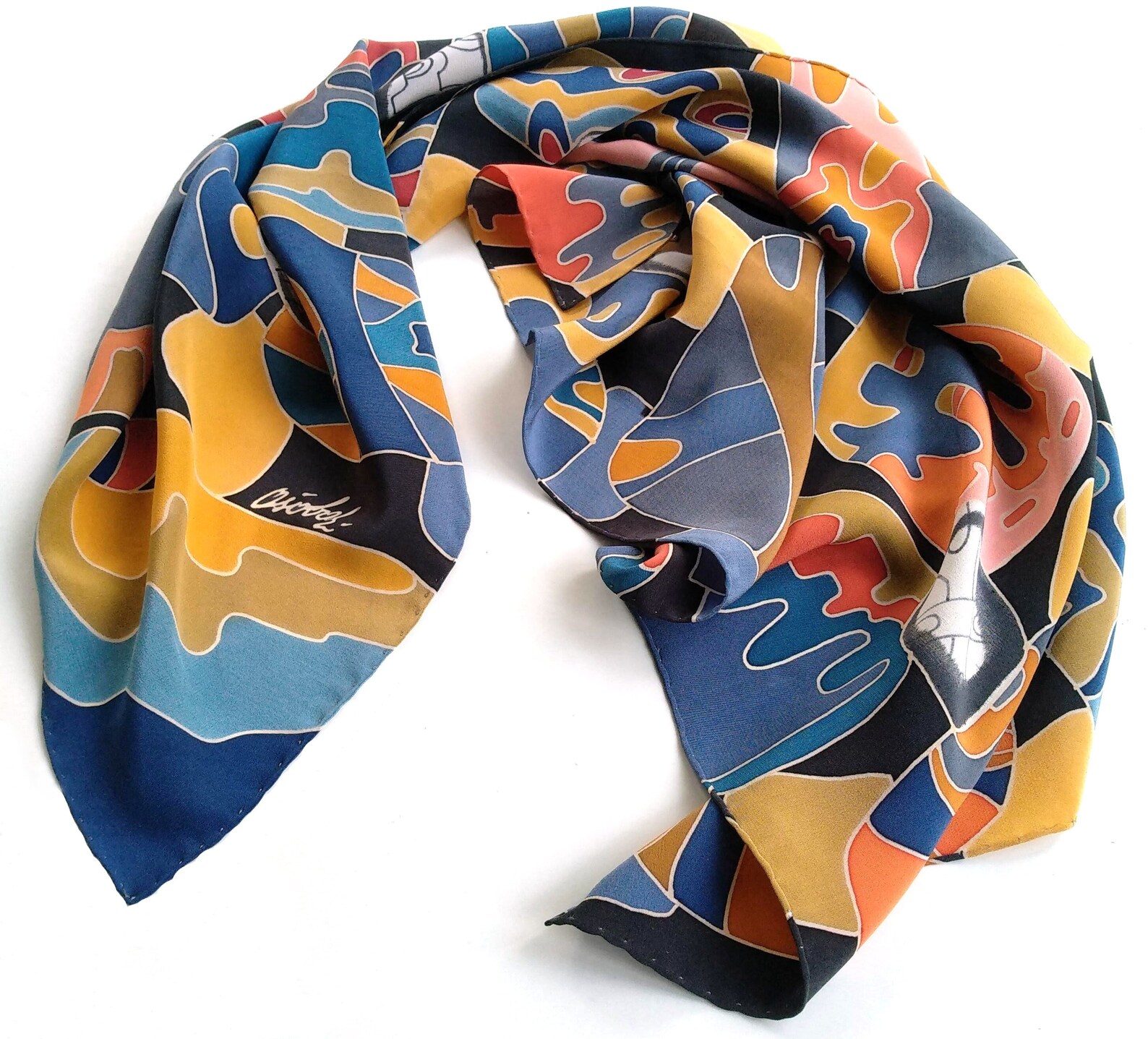 SILK SQUARE SCARF MAKE ME YOUR MOSAIC
