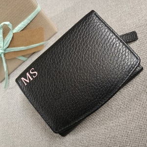 Mothers Day Gift - Personalised Leather Purse - Ladies Wallet - RFID Wallet for Women - Gifts for Her - Personalised Gift - Gifts for Mums