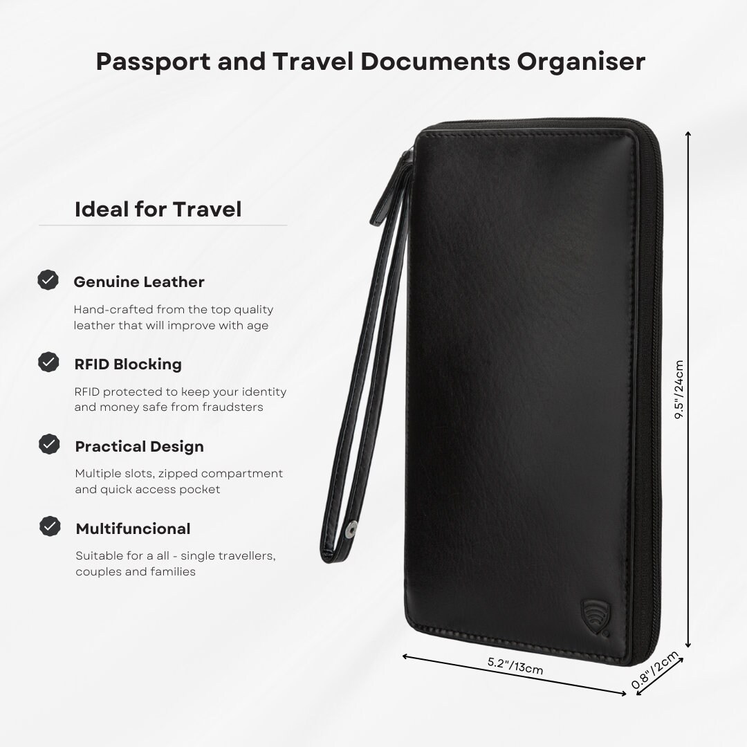 Personalized Travel Organizer Passport Wallet Family Holiday Etsy Australia