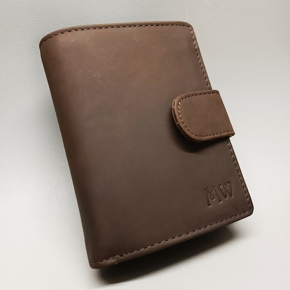 Portafoglio In Pelle Personalizzato: Portafoglio Monogrammato RFID - Italia - Foto 7