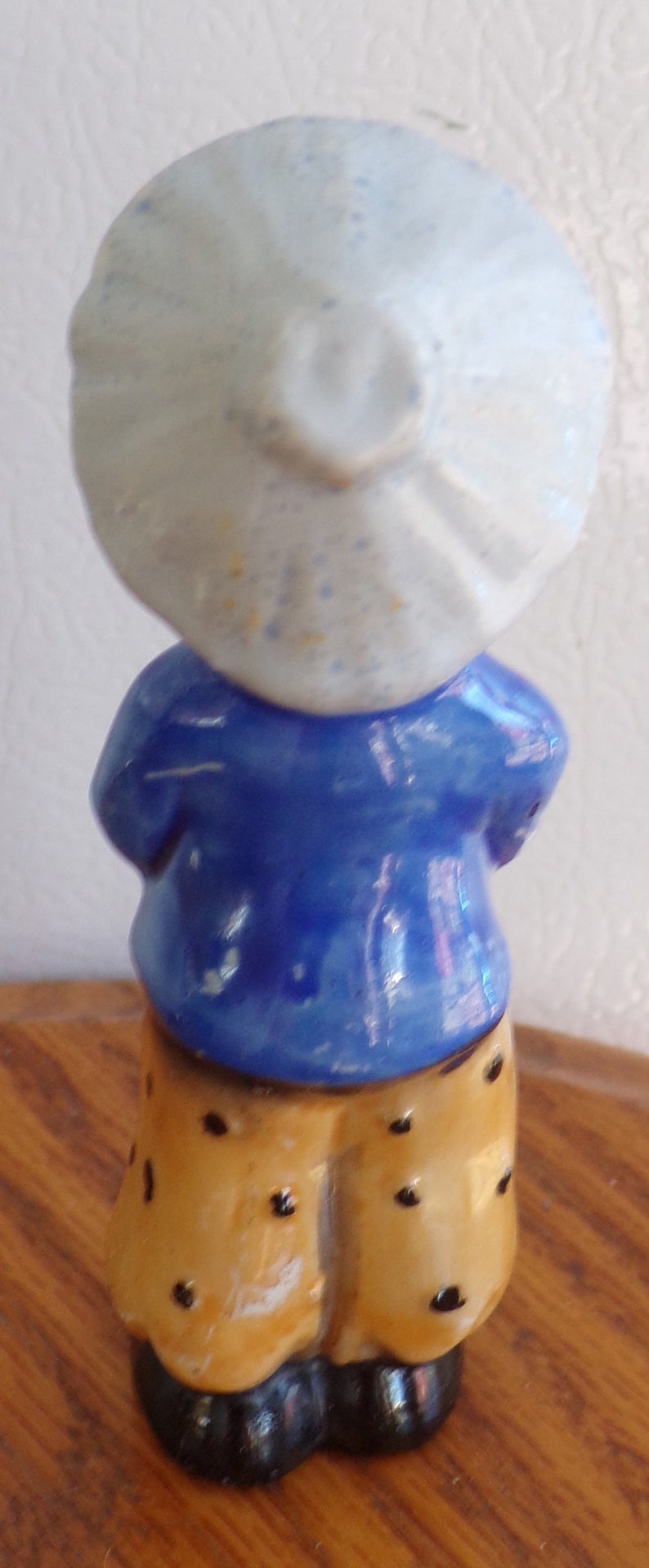 VINTAGE Bone CHINA Japanese Boy With Horn 4 12 Made In OCCUPIED Japan New,Never Used Perfect Condition Sold As Is