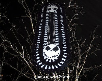 Skeleton King Table Runner/Dresser Scarf