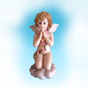 Vintage Lefton Hand Painted Cherub -From The Celestial Cherubs Collection