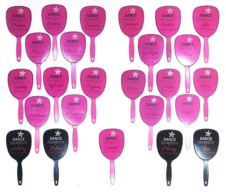15 Custom Hand Mirrors With Your Logo/image bulk Sale Etsy