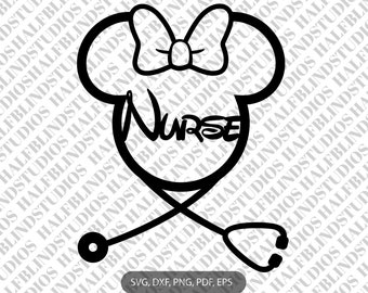 Nurse Decal Svg Etsy