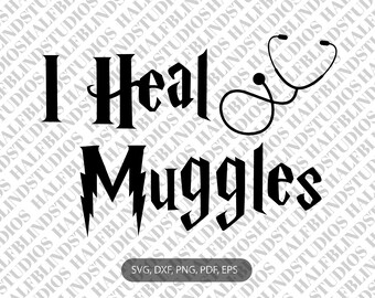 Download Heal Muggles Svg Etsy