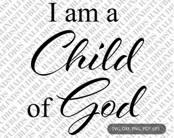 Download Child Of God Svg Etsy