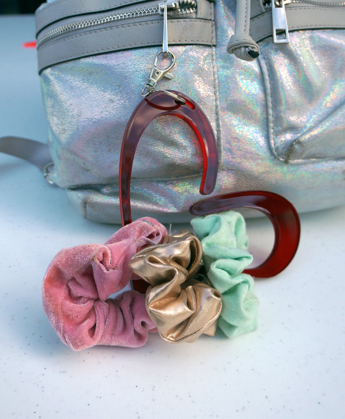 Heart Shaped Scrunchie Holder/ Scrunchie Storage/ Scrunchie on Etsy