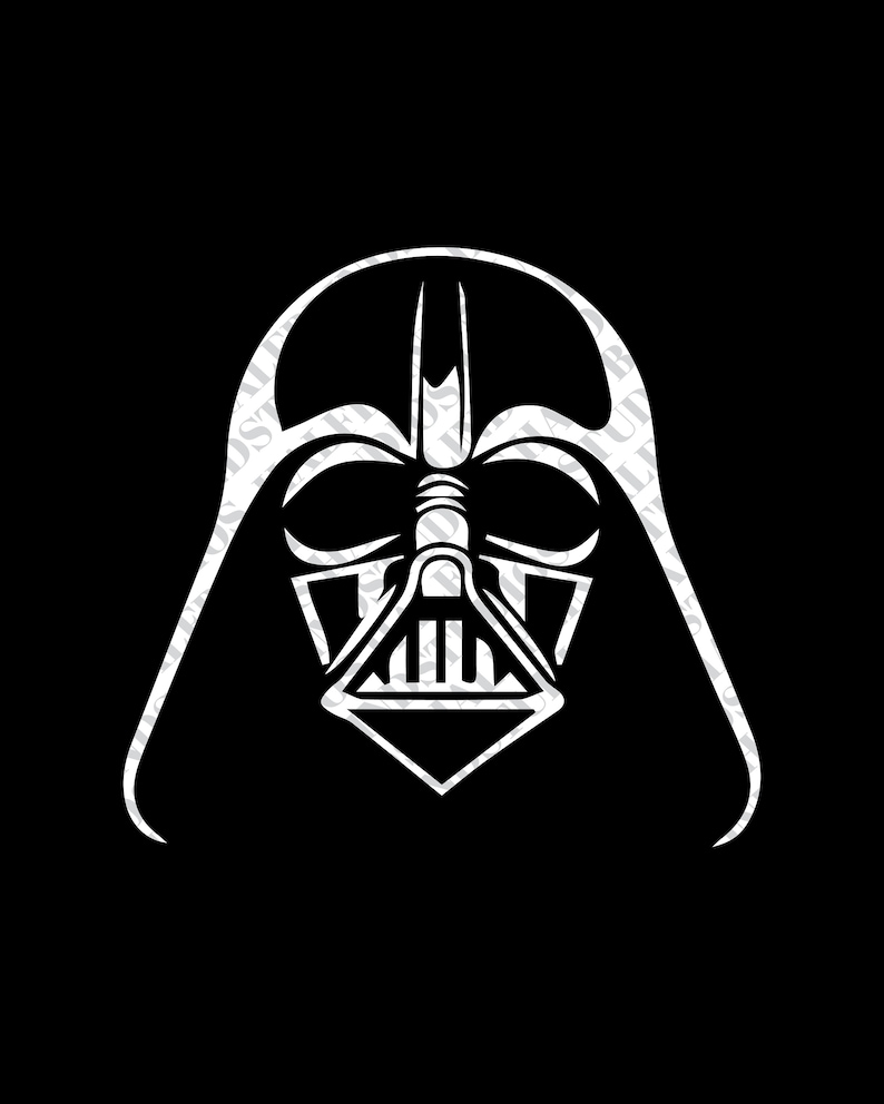 Darth Vader Svg Instant Download Star Wars Digital File | Etsy
