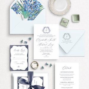 The Briar Letterpress Invitation - Letterpress Wedding Invitations, Coastal Invitations, Luxury, Timeless, Elegant, Romantic, Beach