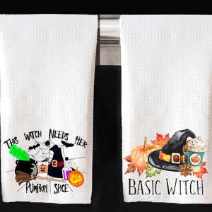 Halloween Kitchen Towels, Funny Kitchen Towels, Halloween Kitchen, Halloween Decor