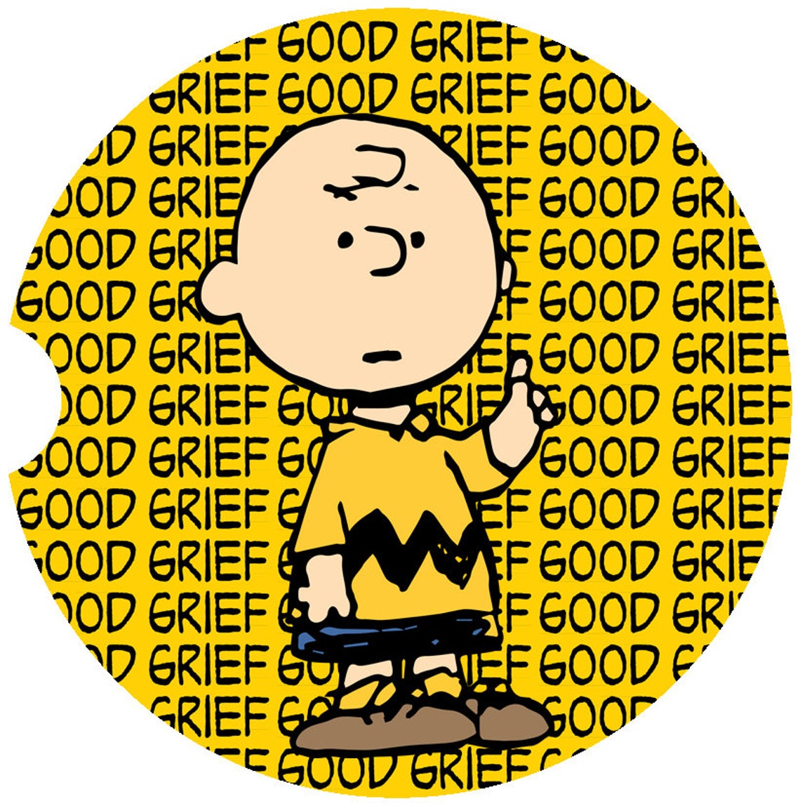 Peanuts Car Coasters Peanuts Car Accessory Car Decor Car Etsy