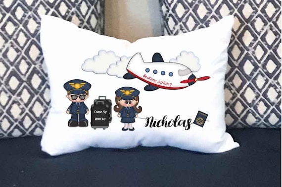 Personalizzato, Cuscino per bambini, Cuscino aereo, Cuscino da viaggio,  Cuscini personalizzati, -  Italia