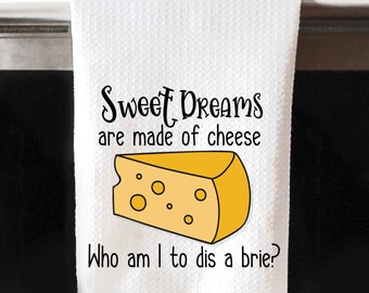 Kitchen Towels, Funny Dish Towels, Funny Kitchen Towels, Housewarming Gifts,  Custom Hand Towels