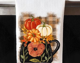 Fall Kitchen Towel, Autumn Kitchen Towel, Kitchen Decor