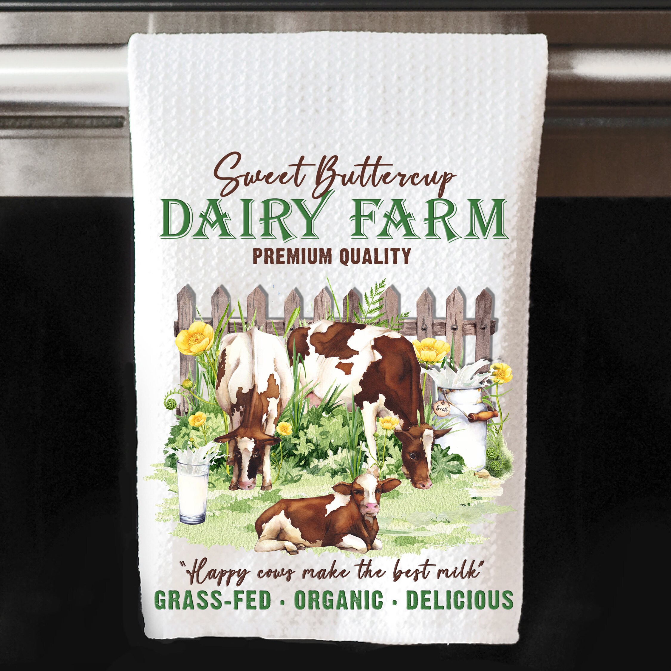 Farmhouse Kitchen Decor - Farm Animal Kitchen Towels – Do Take It