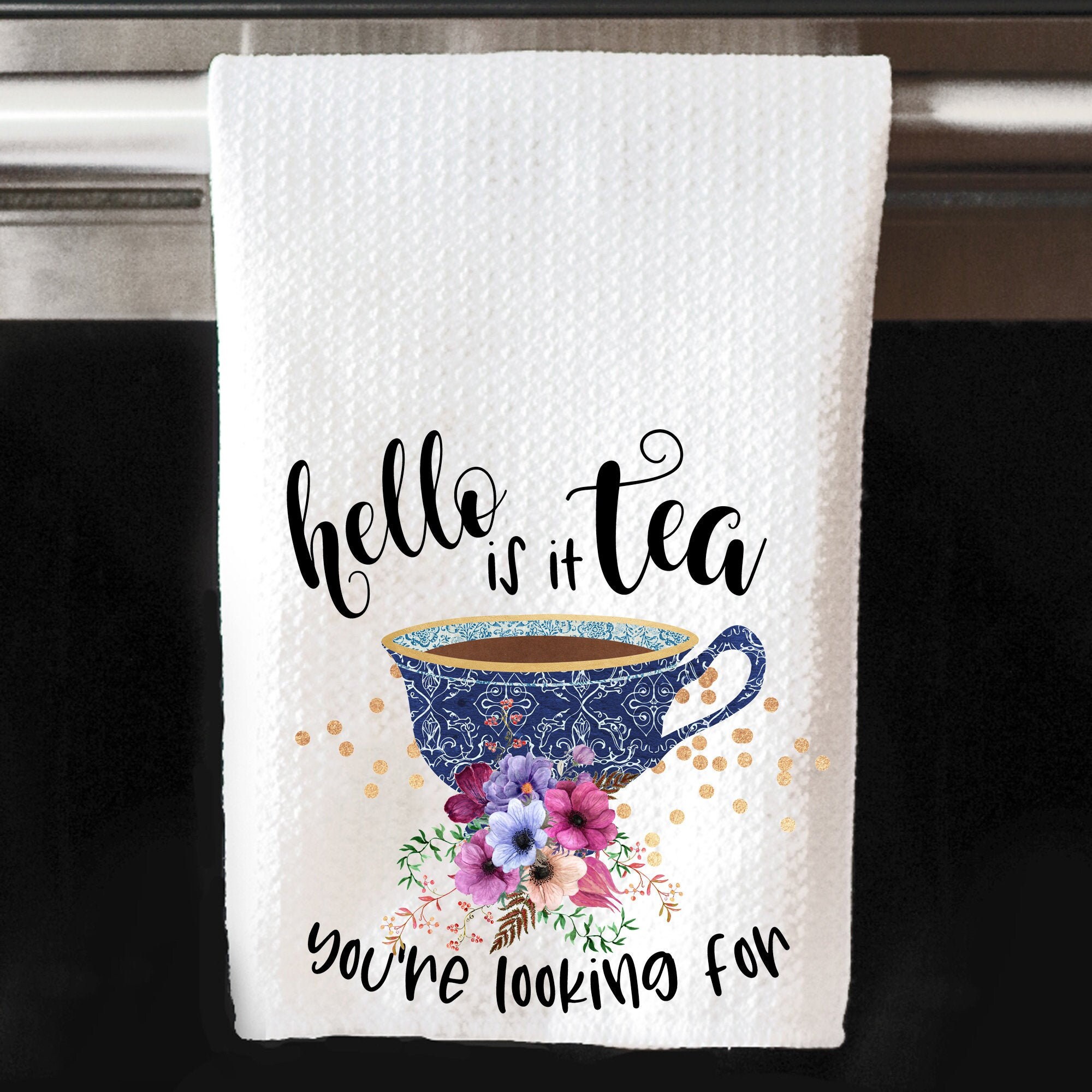 Funny Kitchen Towel Song Lyrics Kitchen Towel Custom Kitchen Etsy