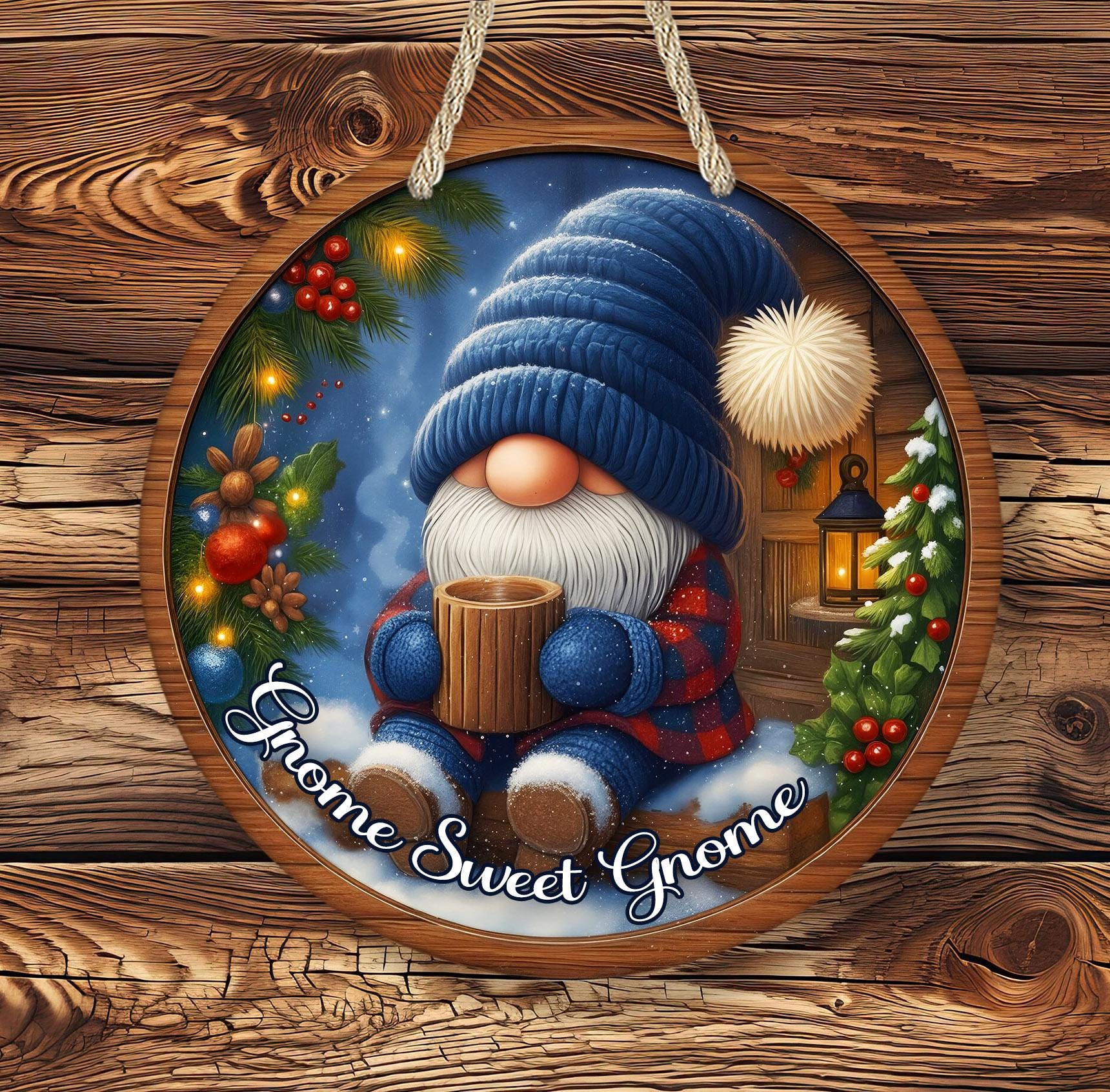 37 Inviting Christmas Front Porch Decor Ideas to Welcome Guests: Festive Ways to Wow Your Neighbors 26 Cozy Gnome Christmas Porch Sign, Nordic Winter Decor, Christmas Door…