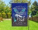 In Memory of Dad Flag, Memorial Dad Garden Flag, Personalized Flag, Cemetery Decoration 