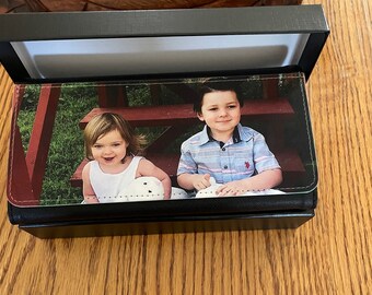 Personalized Wallets, Custom Wallets, Photo Wallet, Custom Photo Wallet. Customized Photo Wallet, Photo Gift