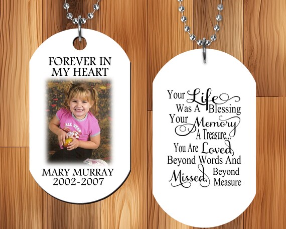 Personalized memorial dog tags hotsell