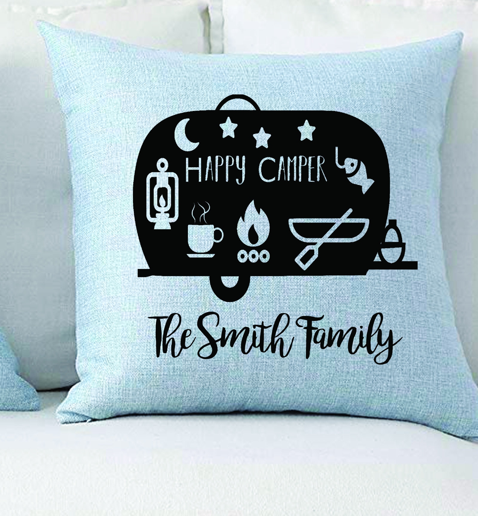 decorative camping pillows