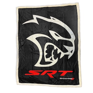 Dodge SRT Hellcat Sherpa Blanket