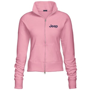 Ladies Jeep® Text Fleece Jacket - Multiple Colors