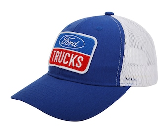 1953-56 Ford F100 Pickup Truck Outline Design Flexfit Hat - Adjustable Baseball Cap - View #4
