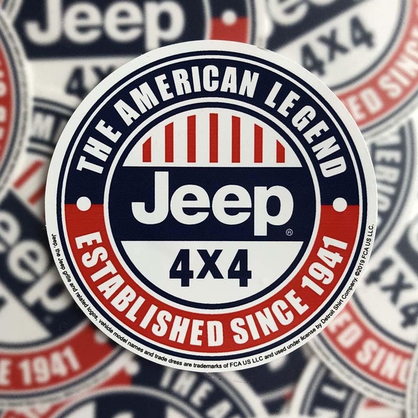 Sticker - Jeep® The American Legend