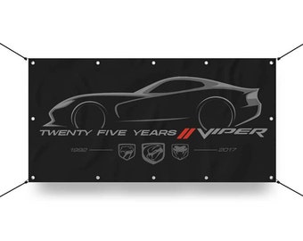 Banner - Dodge Viper 25 years