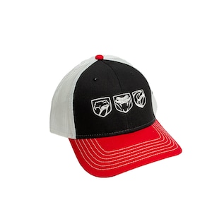 Sombrero - Dodge Viper Tri-logo - Negro/Blanco/Rojo