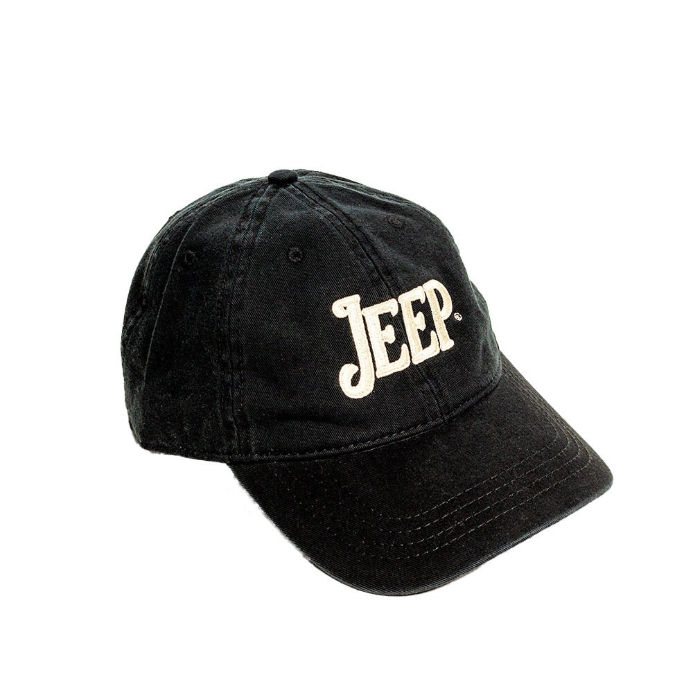 Hat - Jeep Vintage Chino Twill - Black