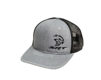 Cappello - Dodge SRT Hellcat SnapBack Trucker (Grigio Erica/Nero)