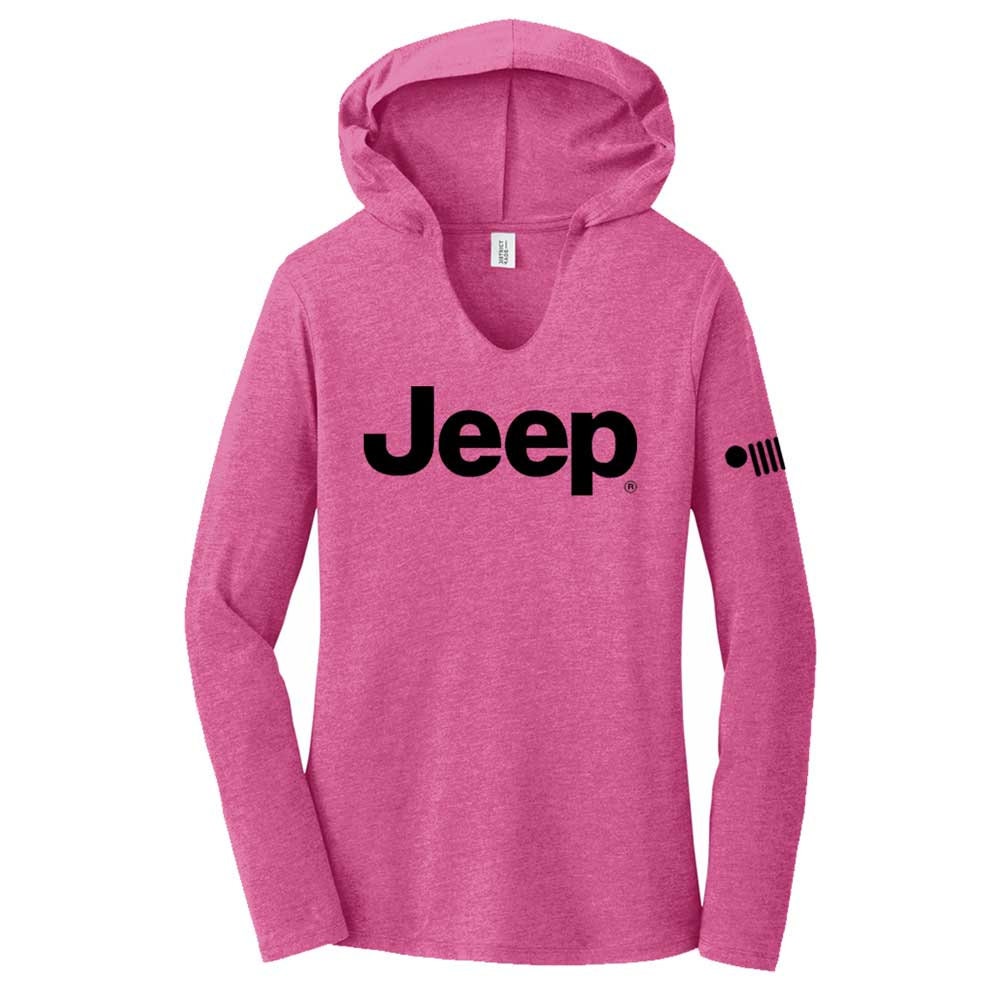 Jeep - Sunset Beach Zip Hoodie XL / Denim Heather