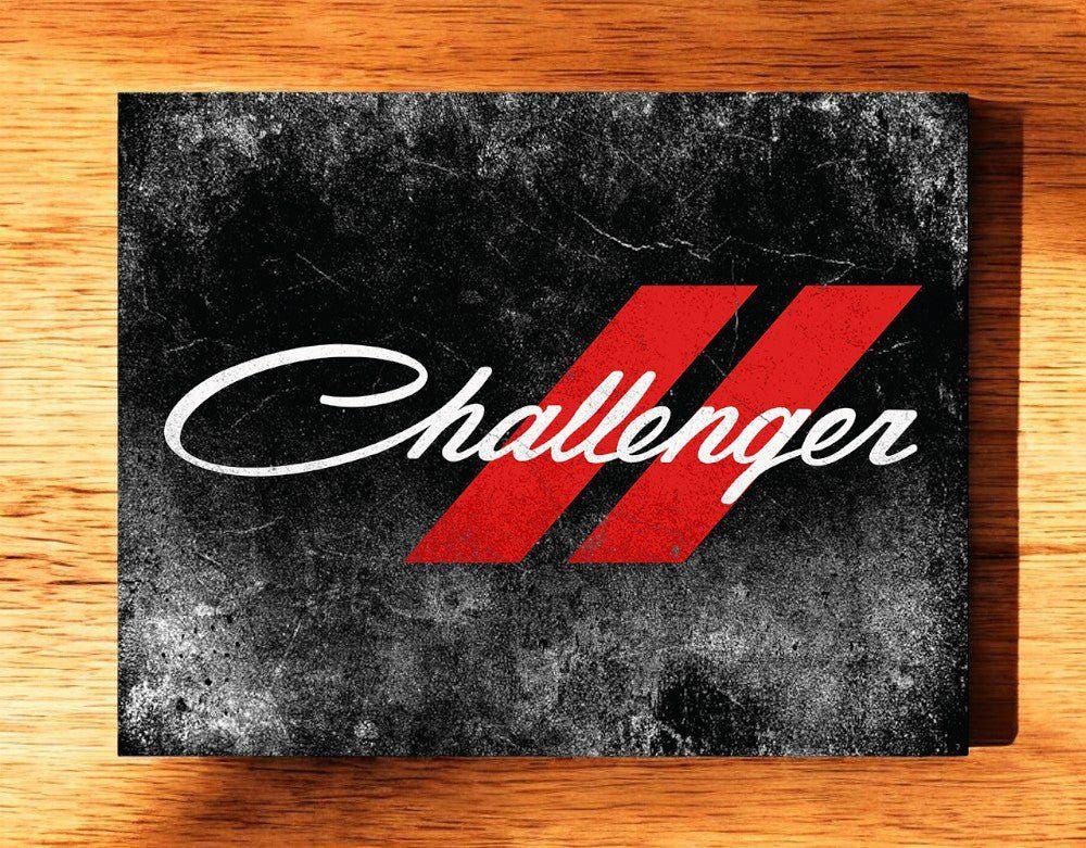 Metal Sign - Dodge Challenger Script - Etsy