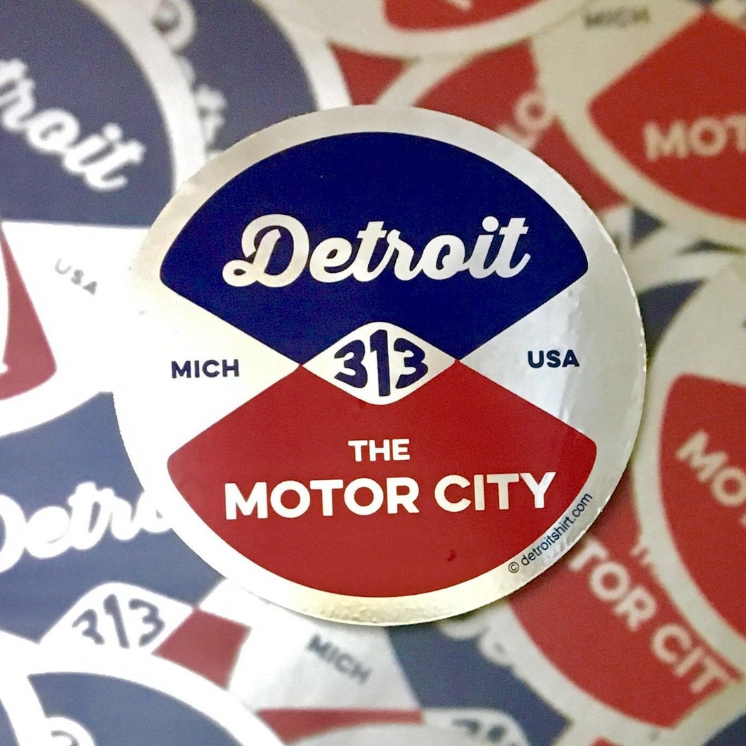 Sticker - Detroit Reel - Etsy