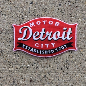 Patch - Detroit Buckle